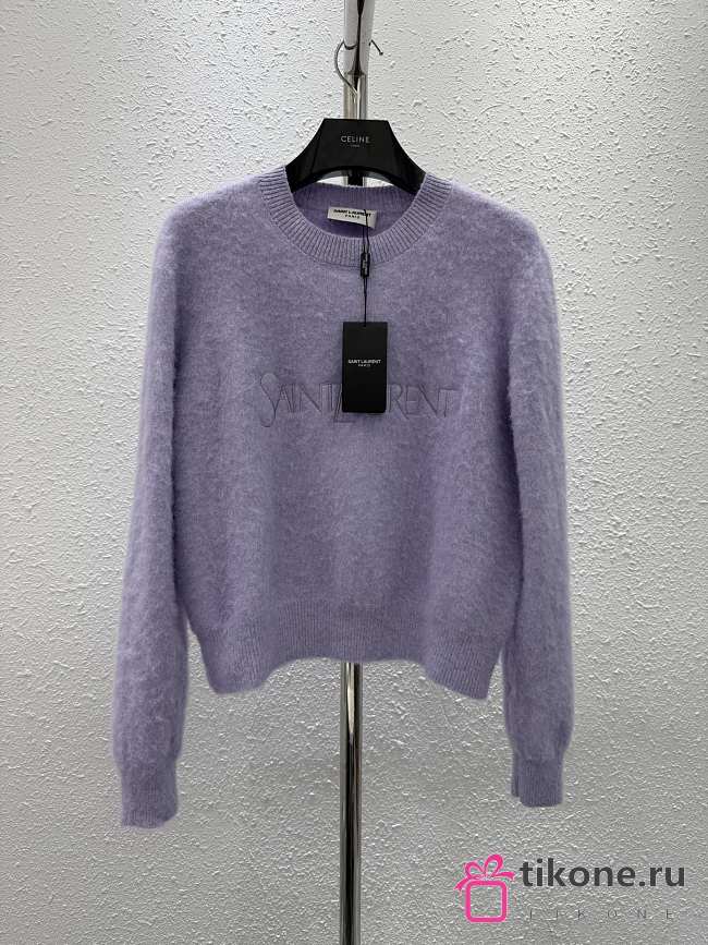 YSL Sweater Purple 15418	 - 1