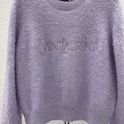 YSL Sweater Purple 15418	 - 5