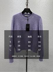 YSL Sweater Purple 15418	 - 6