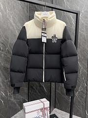 Moncler Grenoble Stennes Ski Down Jacket Black - 1