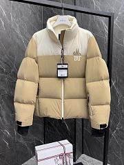 Moncler Grenoble Stennes Ski Down Jacket Beige - 1