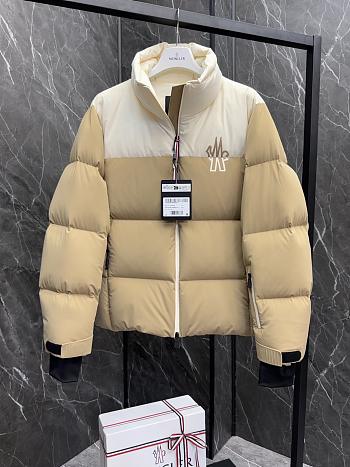 Moncler Grenoble Stennes Ski Down Jacket Beige