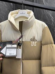 Moncler Grenoble Stennes Ski Down Jacket Beige - 5