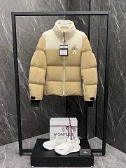 Moncler Grenoble Stennes Ski Down Jacket Beige - 4