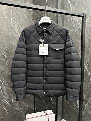 Moncler Iseran Down Shirt Jacket Black - 1