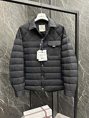 Moncler Iseran Down Shirt Jacket Black - 6