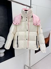 Moncler Parana Short Down Jacket White - 2