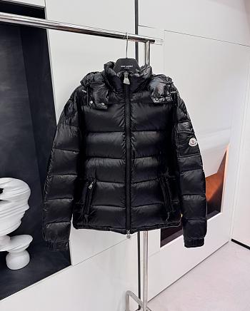 Moncler Maya Short Down Jacket Black