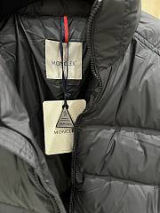 Moncler Solayan Hooded Short Down Jacket Black - 6