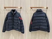 Moncler Solayan Hooded Short Down Jacket Black - 2