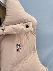 Moncler Marolies Down Gilet Pink  - 4