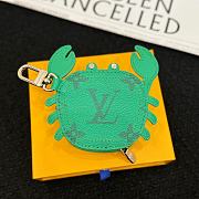 LV Crab Bag Charm Green M01931 - 4