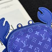 LV Crab Bag Charm Blue M02217 - 6