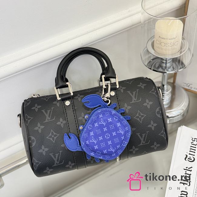 LV Crab Bag Charm Blue M02217 - 1