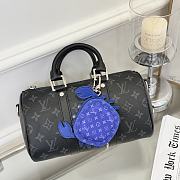 LV Crab Bag Charm Blue M02217 - 1