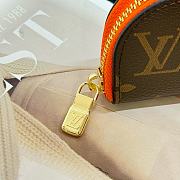 LV Charlotte Pencil Pouch Orange GI1042 - 20x7x2cm - 6