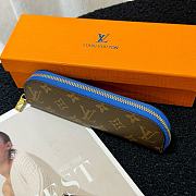 LV Charlotte Pencil Pouch Blue GI1191 - 20x7x2cm - 6