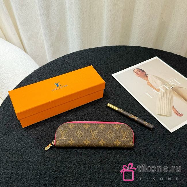 LV Charlotte Pencil Pouch Pink GI1081 - 20x7x2cm - 1