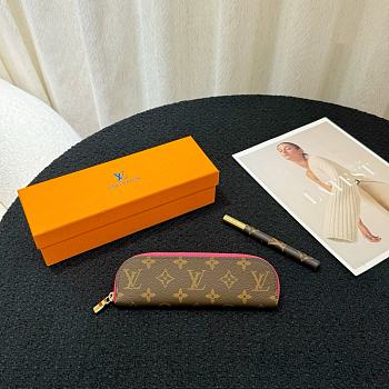 LV Charlotte Pencil Pouch Pink GI1081 - 20x7x2cm