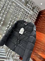 Moncler Echione Short Down Jacket Black  - 4