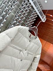 Moncler Echione Short Down Jacket White - 5