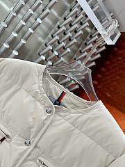 Moncler Echione Short Down Jacket White - 4