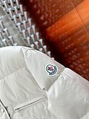 Moncler Echione Short Down Jacket White - 3