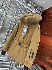 Moncler Laplance Hooded Gore Tex Ski Jacket Brown - 4