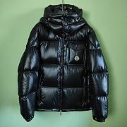 Moncler Montbeliard Short Down Jacket Black  - 4