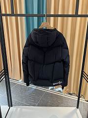 Moncler Arcesaz Hooded Short Down Jacket Black - 5