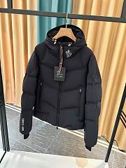 Moncler Arcesaz Hooded Short Down Jacket Black - 4