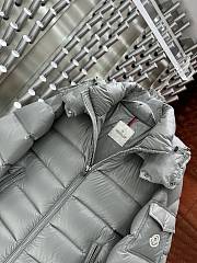 Moncler Maire Short Down Jacket Gray - 5