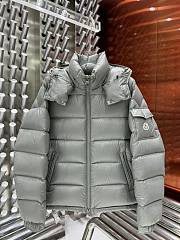 Moncler Maire Short Down Jacket Gray - 3