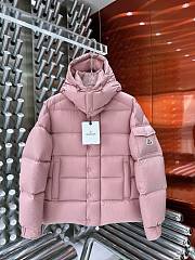 Moncler Maire Short Down Jacket Pink - 1