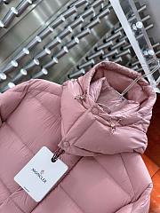 Moncler Maire Short Down Jacket Pink - 6