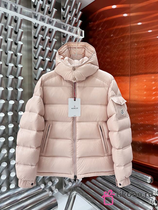 Moncler Maire Short Down Jacket Light Pink - 1