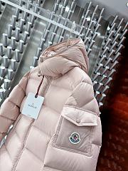 Moncler Maire Short Down Jacket Light Pink - 5