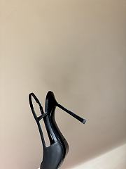 YSL Jeanne Slingback Pumps In Smooth Leather Black 11cm - 2