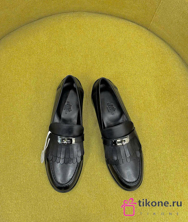 Hermes Destin Loafer Black  - 1