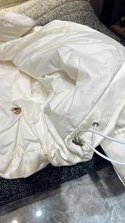 Miumiu Cropped Down Jacket White - 2