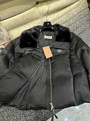 Miumiu Cropped Down Jacket Black 15487 - 2