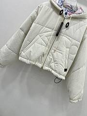 LV Quilted Monogram Flower Jacket White 1AGBSD - 5