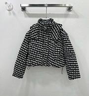 Miumiu Cropped Down Jacket Black 15493 - 1