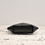 The Row Mel Clutch in Leather Black - 27x14x6cm - 6