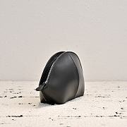 The Row Mel Clutch in Leather Black - 27x14x6cm - 5