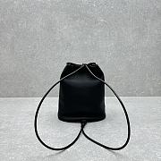 The Row Joe Backpack in Leather Black - 30.5x25x17cm - 2