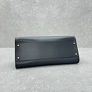 The Row EW Margaux Bag in Calfskin Leather Black - 44x20x19cm - 5