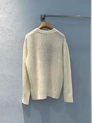 Dior Long Sweater Cashmere and Silk Beige - 4