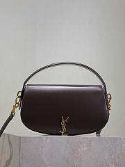 YSL Voltaire In Box Saint Laurent Raisin - 24x15x5cm - 1