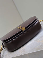 YSL Voltaire In Box Saint Laurent Raisin - 24x15x5cm - 4